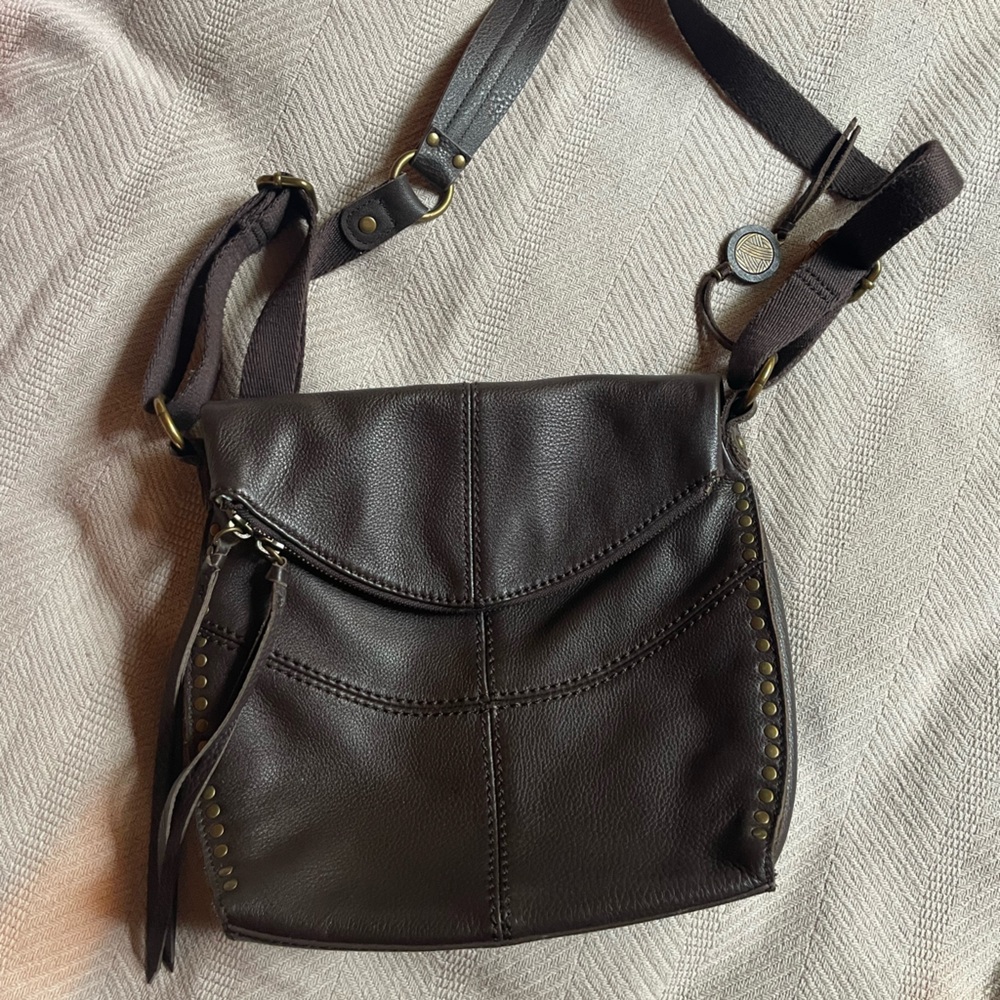 The Sak Silverlake Crossbody Bag- Brown leather